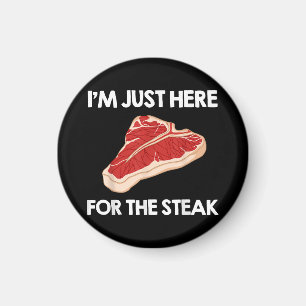 I Liebe Steak Gift Ribeye House Magnet
