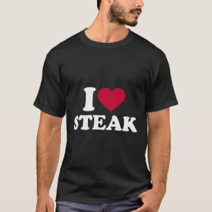 I Liebe Steak Hoodie T-Shirt