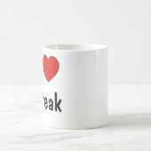 I Liebe Steak Kaffeetasse (Mittel)