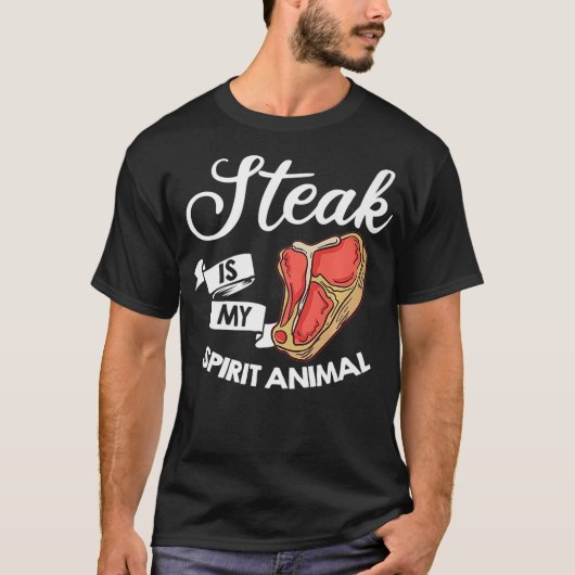 I Liebe Steak Ribeye House Premium T-Shirt (Vorderseite)