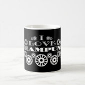 I Liebe Steampunk Kaffee-Tasse Kaffeetasse (Mittel)