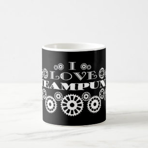 I Liebe Steampunk Kaffee-Tasse Kaffeetasse