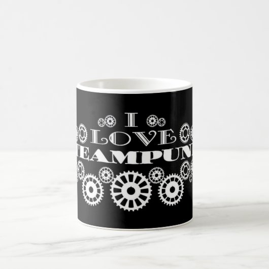 I Liebe Steampunk Kaffee-Tasse Kaffeetasse (Mittel)