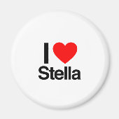 i Liebe stella Magnet (Vorne)