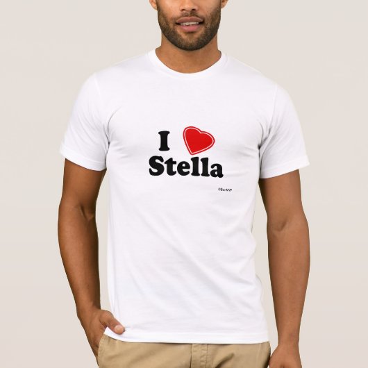 I Liebe Stella T-Shirt (Vorderseite)
