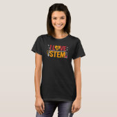I Liebe Stem Science Technology Englische Mathemat T-Shirt (Vorne ganz)