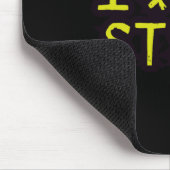 I Liebe Stem - Wissenschaft Mousepad (Ecke)