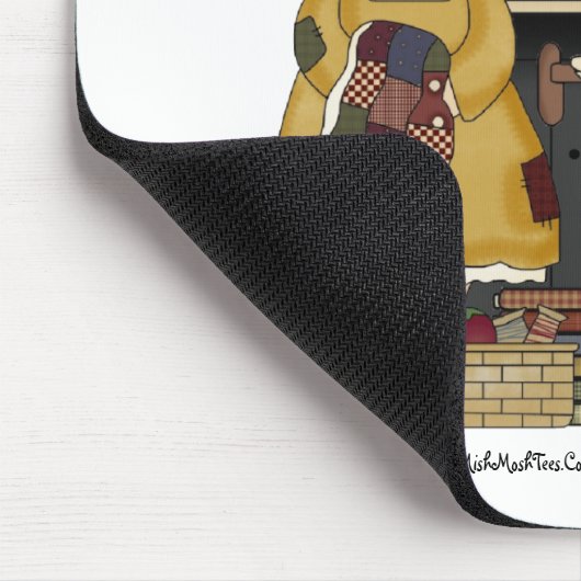 I Liebe-Steppen Mousepad (Ecke)