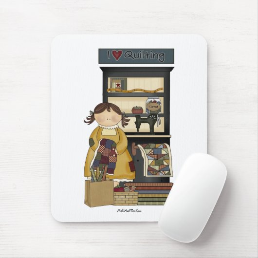 I Liebe-Steppen Mousepad (Mit Mouse)