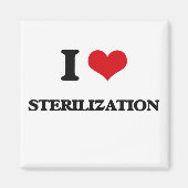 I Liebe Sterilisation Magnet (Vorne)