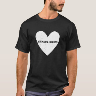 I Liebe Sterling Heights Michigan Tourist Mi Trave T-Shirt