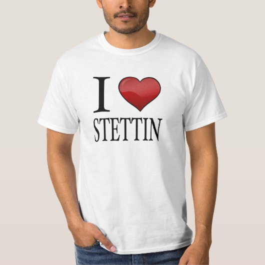 I Liebe Stettin T-Shirt (Vorderseite)
