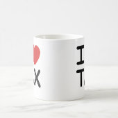 I Liebe-Steuer Kaffeetasse (Mittel)