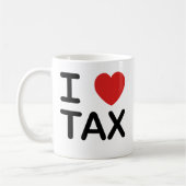 I Liebe-Steuer Kaffeetasse (Links)