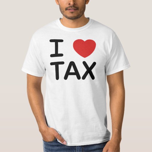 I Liebe-Steuer T-Shirt (Vorderseite)