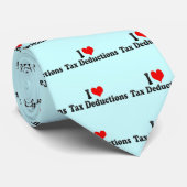 I Liebe-Steuerabzüge Krawatte (Gerollt)