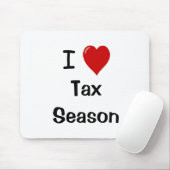 I Liebe-Steuerjahreszeit - i-Herz-Steuerjahreszeit Mousepad (Mit Mouse)