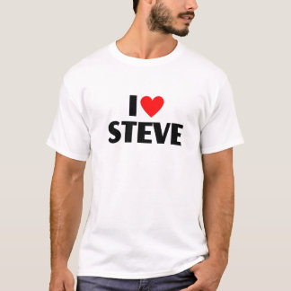 I Liebe Steve - I Heart Steve T-Shirt