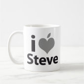 I Liebe Steve Kaffeetasse (Links)