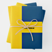 I Liebe Stockholm Geschenkpapier Set (Beispiel)