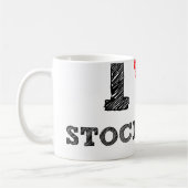 I Liebe Stockholm Kaffeetasse (Links)