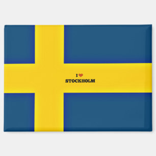 I Liebe Stockholm Magnet