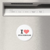 I Liebe Stockholm Magnet (In Situ (Geschirrspüler))