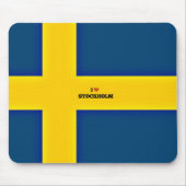 I Liebe Stockholm Mousepad (Vorne)