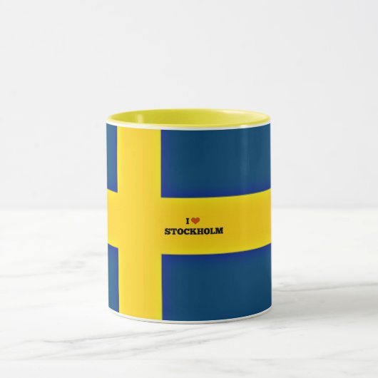 I Liebe Stockholm Tasse (Zentrum)