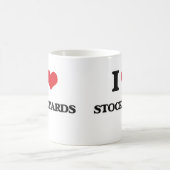 I Liebe Stockyards Kaffeetasse (Mittel)