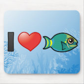 I Liebe Stopfen Mousepad (Vorne)