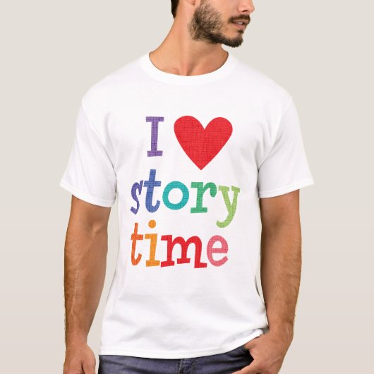 I Liebe Storytime T - Shirts u. Geschenke (Vorderseite)
