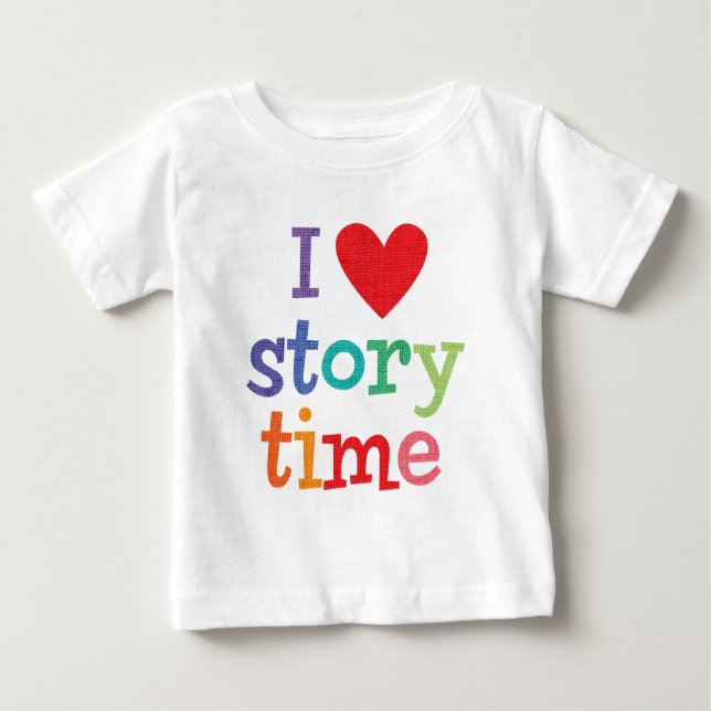 I Liebe Storytime T - Shirts u. Geschenke (Vorderseite)