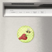 I Liebe Strawberries Magnet (In Situ (Geschirrspüler))
