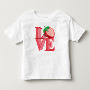 I LIEBE STRAWBERRY KLEINKIND T-SHIRT