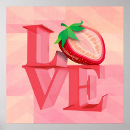I LIEBE STRAWBERRY | Poster