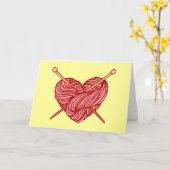 I Liebe-Stricken Karte (Gelbe Blume)