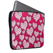 I Liebe Strippenherzen Laptopschutzhülle (Vorne Rechts)