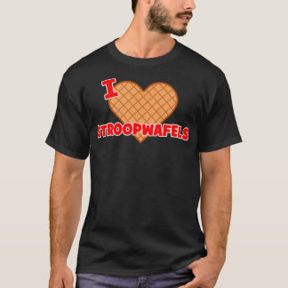 I Liebe Stroopwafels T-Shirt