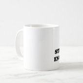 I Liebe-strukturelle Technik Kaffeetasse (Vorderseite Links)
