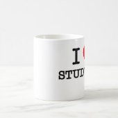 I Liebe-Studieren Kaffeetasse (Mittel)