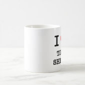 I Liebe-Stundenzettel Kaffeetasse (Mittel)