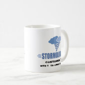 I Liebe Sturme Kaffeetasse (VorderseiteRechts)