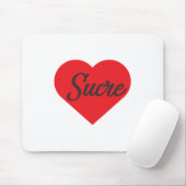 I Liebe Sucre - Bolivien Mousepad (Mit Mouse)