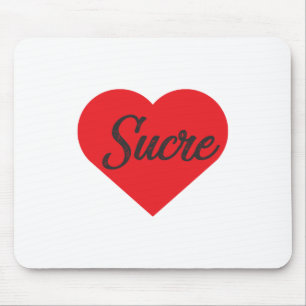 I Liebe Sucre - Bolivien Mousepad