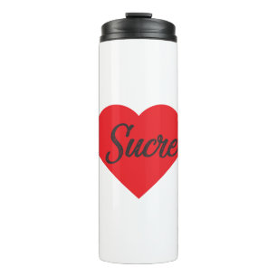 I Liebe Sucre - Bolivien Thermosbecher