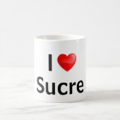 I Liebe Sucre Kaffeetasse (Mittel)