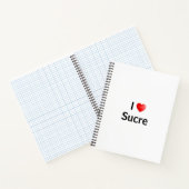 I Liebe Sucre Notizblock (Innenseite)