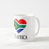 I Liebe Südafrika Kaffeetasse (VorderseiteRechts)