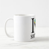 I Liebe Südafrika Kaffeetasse (Links)